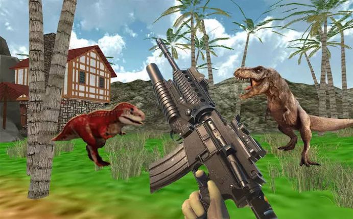 恐龙猎人射手3D手游app截图