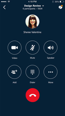  skype手机软件app截图