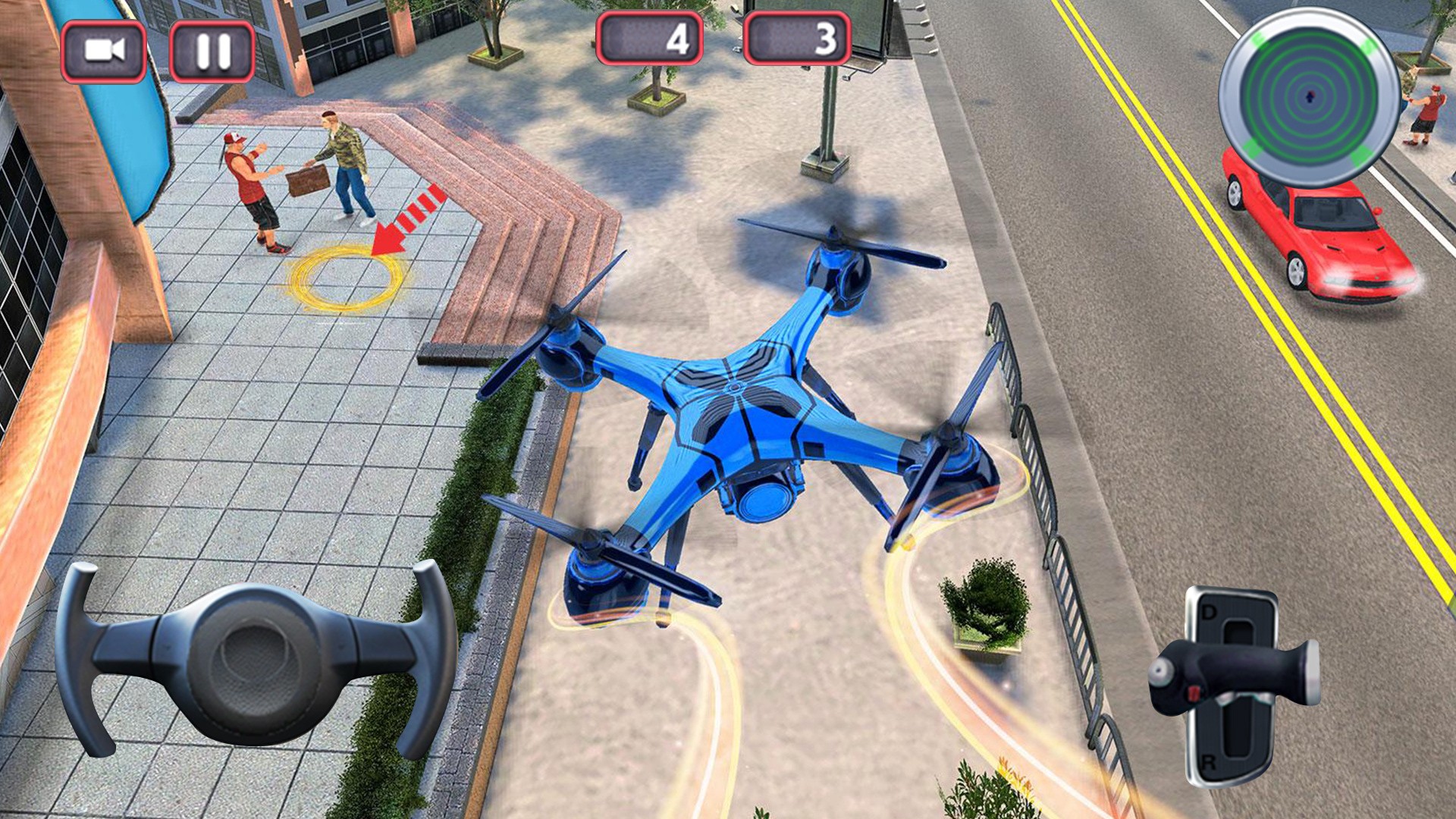 竞速无人机模拟手游app截图