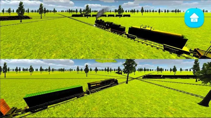 火车碰撞铁路模拟手游app截图