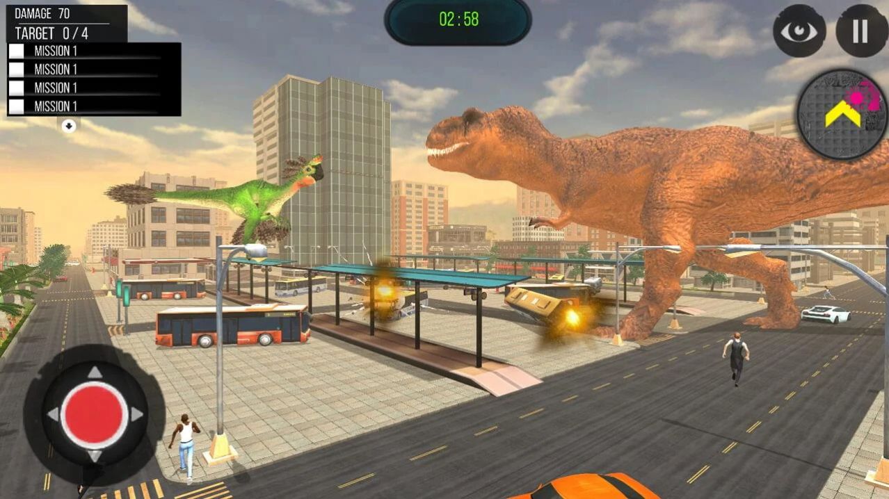 恐龙岛超真实恐龙模拟器手游app截图
