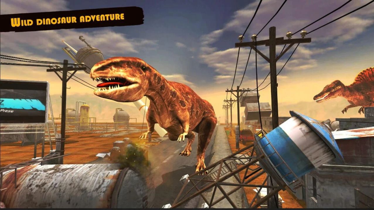 恐龙岛超真实恐龙模拟器手游app截图