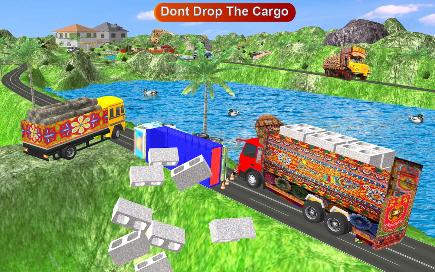 印度卡车司机驾驶模拟器手游app截图
