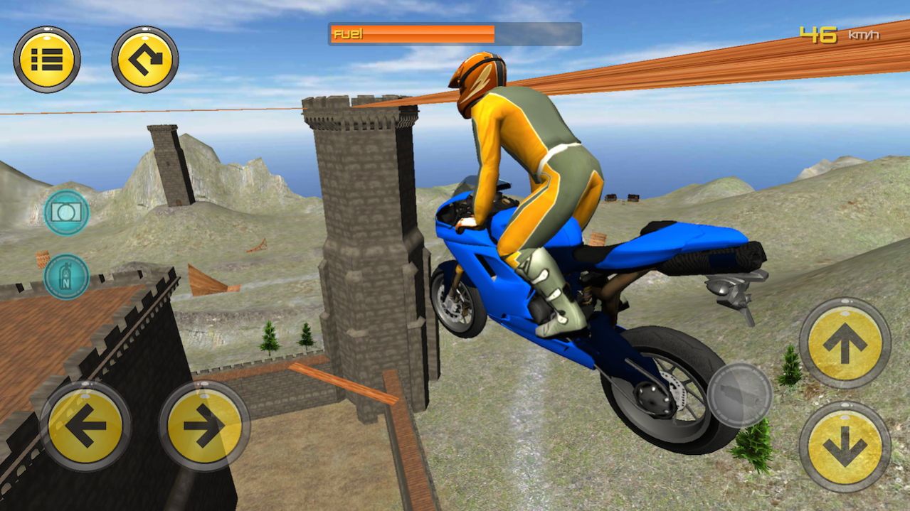 摩托车中世纪驾驶3D手游app截图