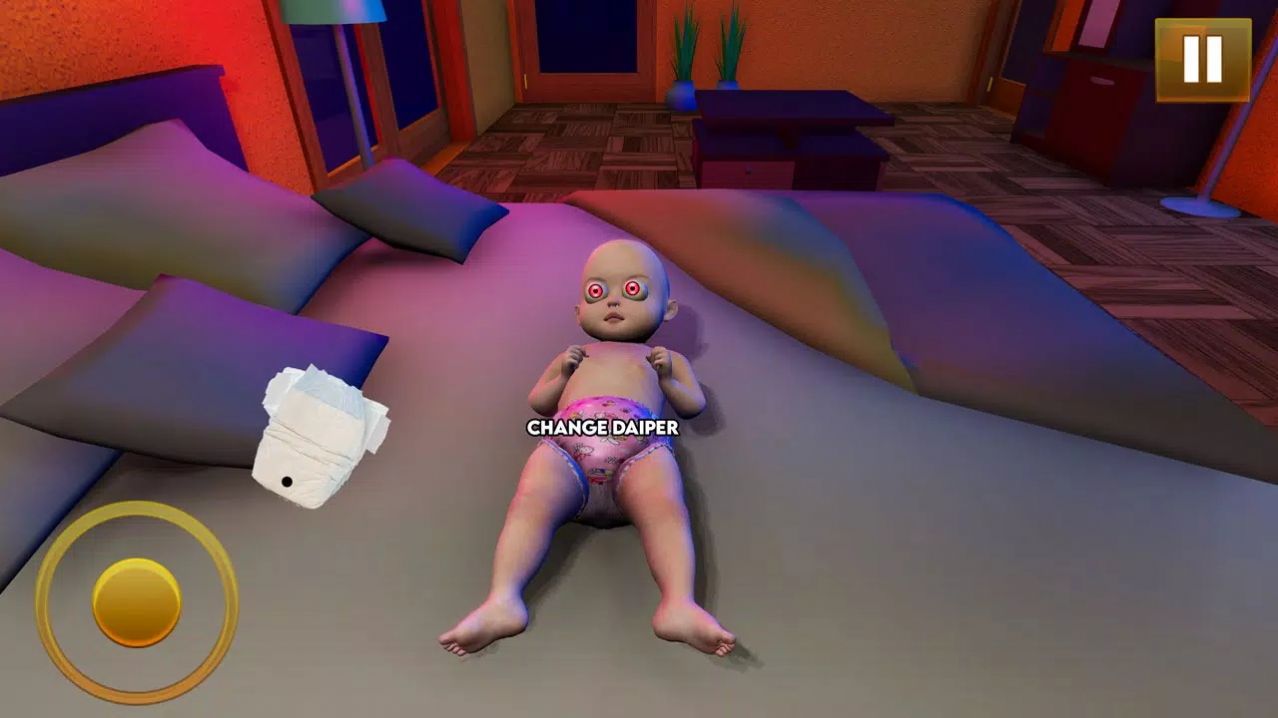 恐怖婴儿模拟器手游app截图