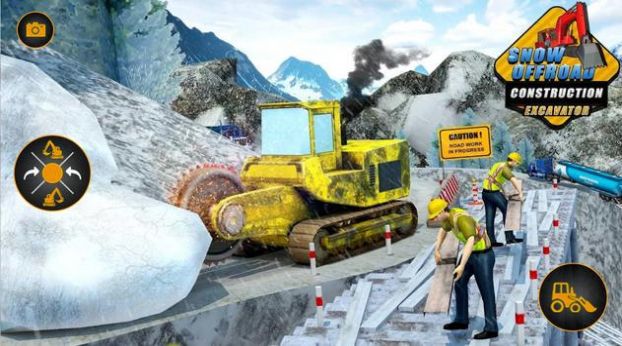 雪地越野建设手游app截图
