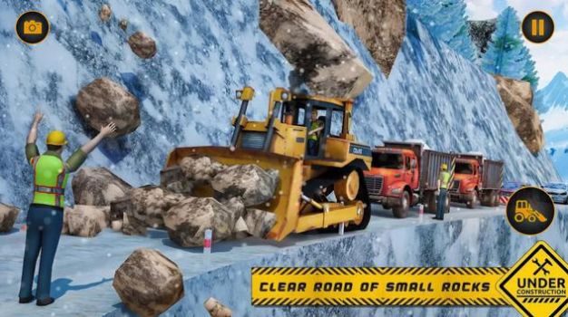 雪地越野建设手游app截图