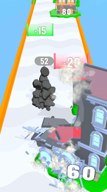 岩石冲刺3D手游app截图