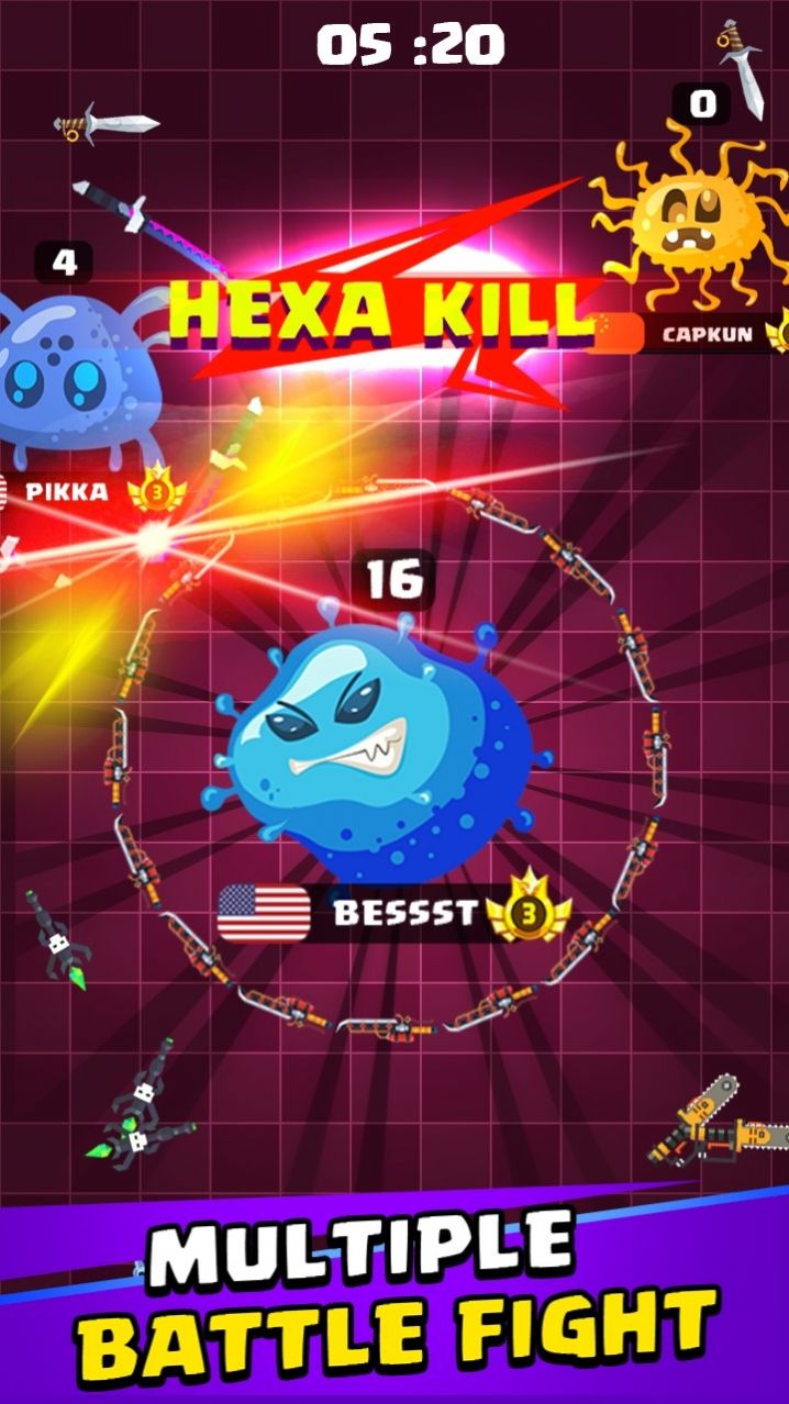 斜线病毒手游app截图