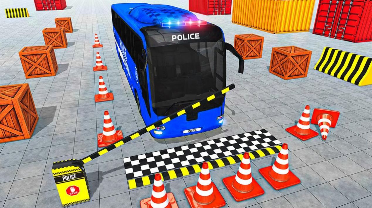 警察巴士停车手游app截图