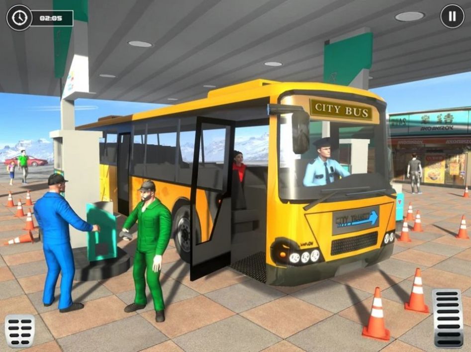 公交巴士司机驾驶手游app截图