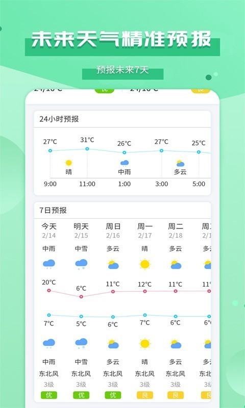 爱天气手机软件app截图