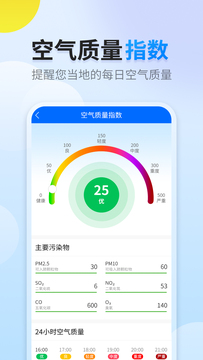 晴空天气手机软件app截图