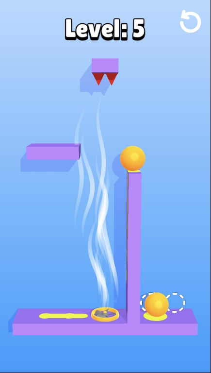 弹跳球拼图手游app截图