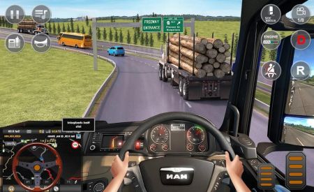 运货卡车模拟3D手游app截图
