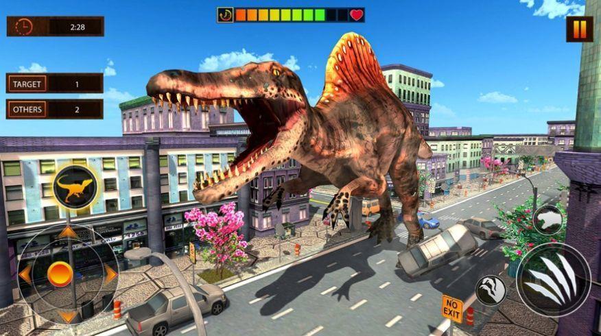 巨型恐龙大破坏手游app截图