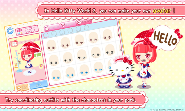 hello kitty world2手游app截图