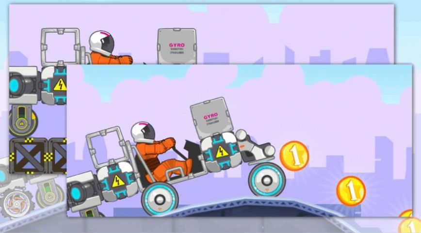 暴爽疯狂赛车2手游app截图