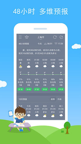 七彩天气最新版下载手机软件app截图