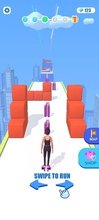 美丽跑步者手游app截图