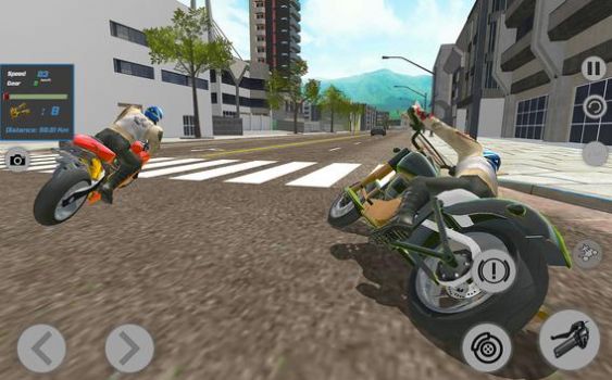 摩托车极速驾驶模拟器手游app截图