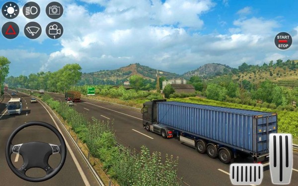 越野欧洲卡车模拟器手游app截图