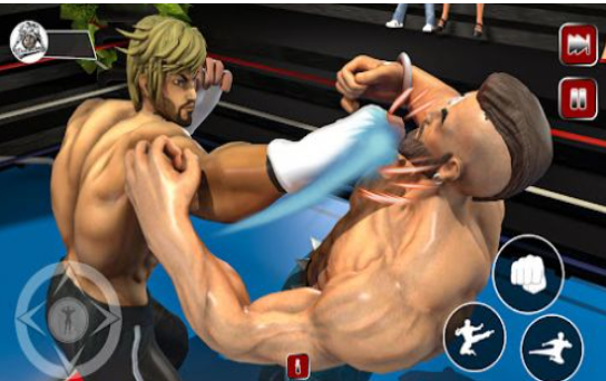 摔跤比赛冠军3D手游app截图