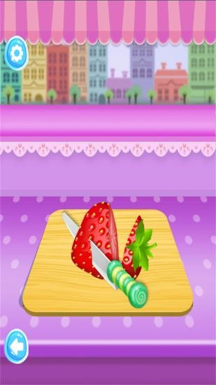 女生做饭做果汁手游app截图