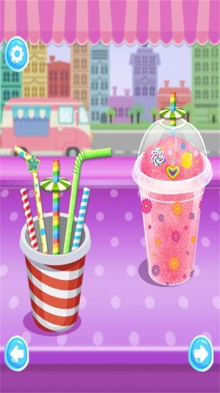 女生做饭做果汁手游app截图