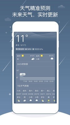 点点天气手机软件app截图