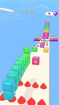 2048方块冲刺手游app截图