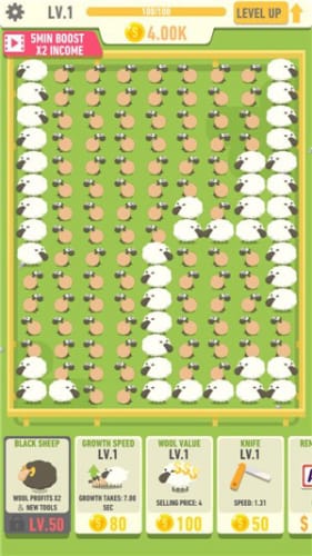 闲置的羊毛大亨手游app截图