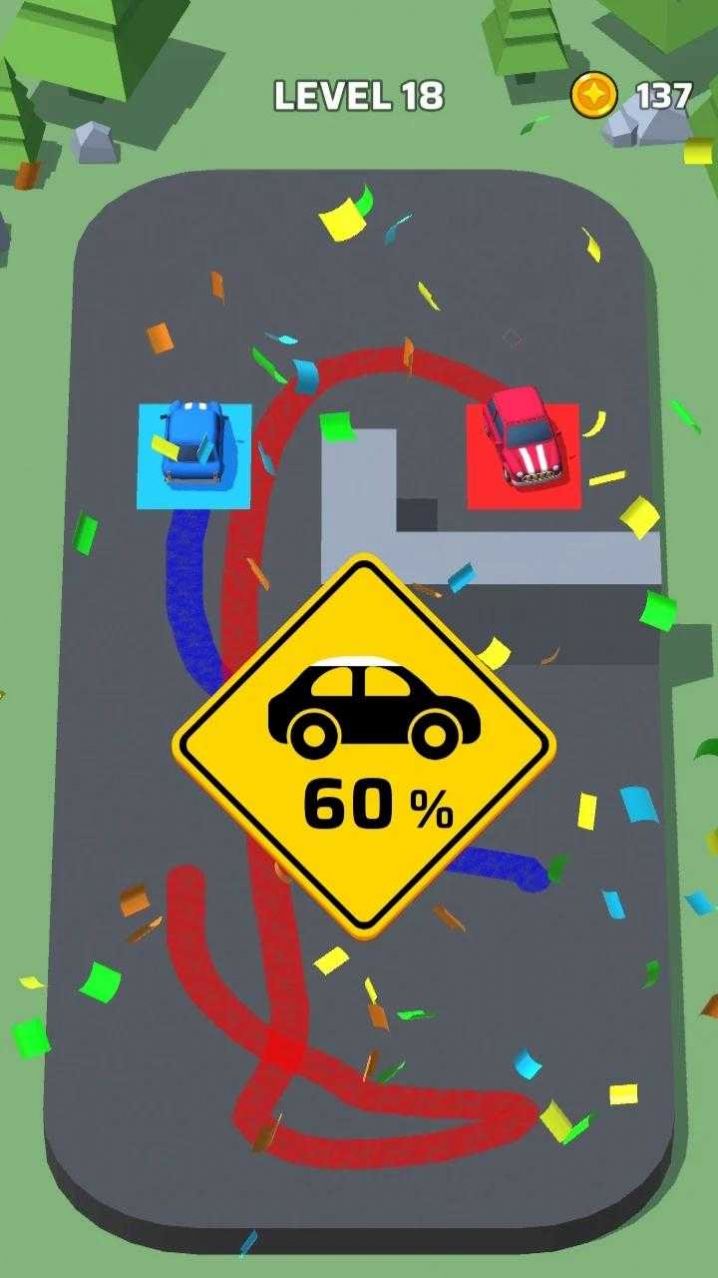 汽车停车场绘制手游app截图