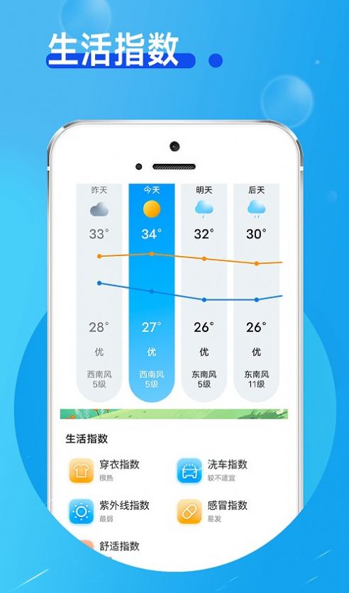 春秋天气手机软件app截图