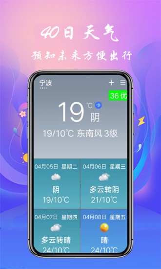 真好天气大字版手机软件app截图