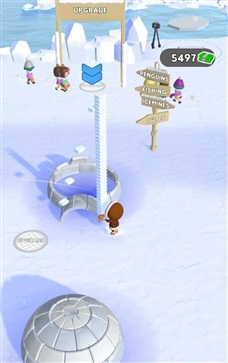 冰雪度假村手游app截图