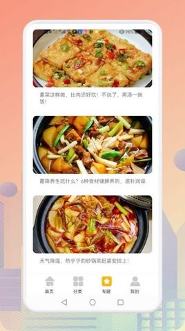歹饭菜谱手机软件app截图
