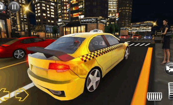 跑车出租车模拟器手游app截图