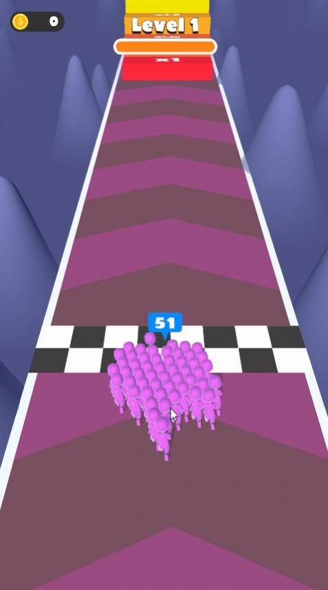 人群怪物奔跑3D手游app截图