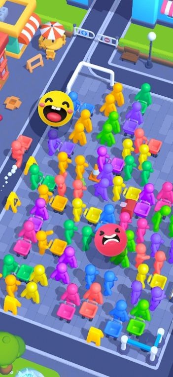 人群拥堵手游app截图