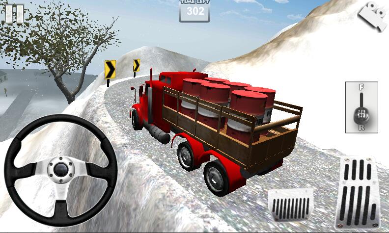 卡车高速驾驶3D手游app截图