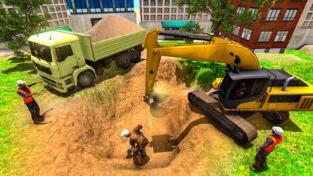 越野乡村挖掘机手游app截图