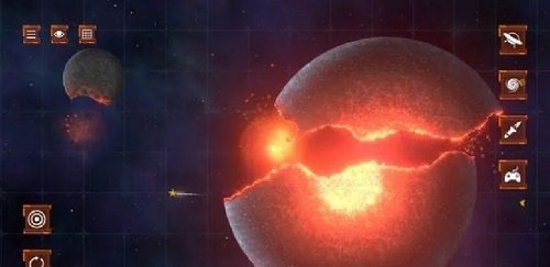 星球爆炸模拟器2D手游app截图