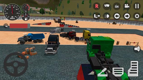 重型卡车司机模拟器手游app截图