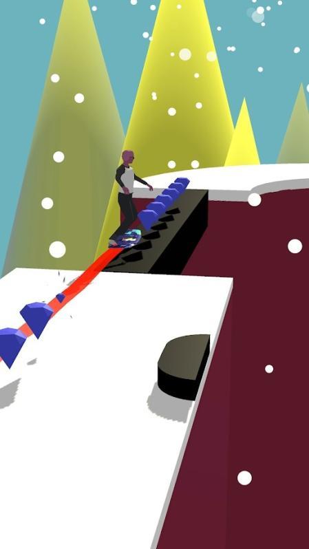 单板滑雪3D手游app截图