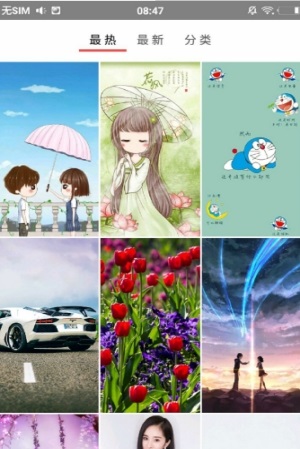 旋风壁纸2022版下载手机软件app截图