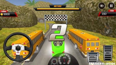 终极巴士驾驶游戏3D手游app截图