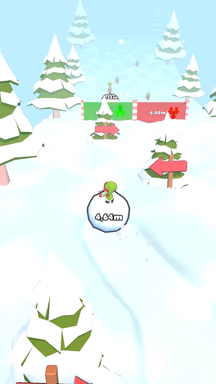 雪球冲刺3D手游app截图
