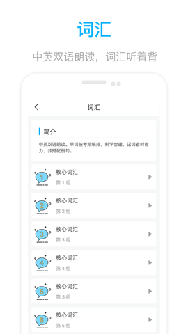 掌上英语四级手机软件app截图