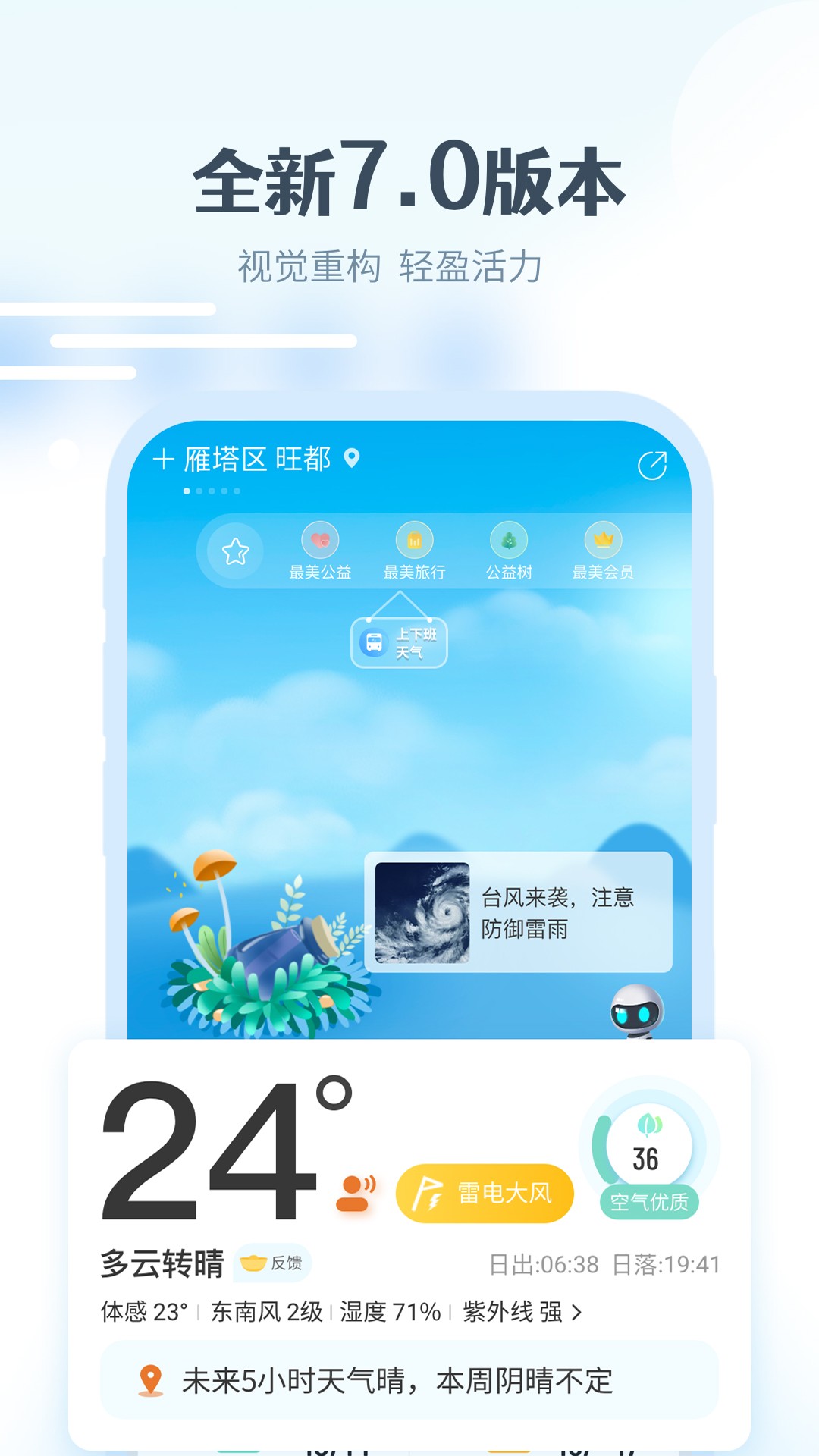 最美天气2022手机软件app截图